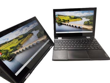 Lenovo 300e 2nd gen Windows laptop tablet11 200GB, Computers en Software, Gebruikt, Verzenden, 12 inch, Usb-aansluiting