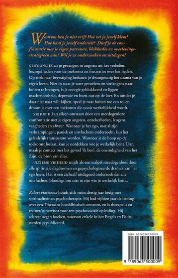 Ultieme vrijheid 9789063500009 Robert Hartzema, Verzenden, Gelezen, Robert Hartzema
