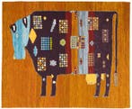 Handgeweven designer Kelim - verzamelobject - Kelim - 194 cm, Nieuw