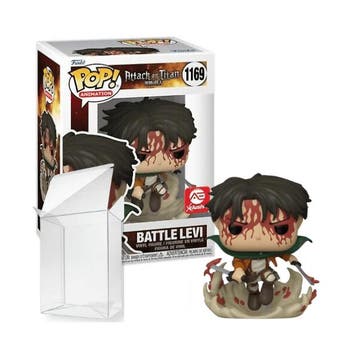 Funko Pop!  Attack on Titan - Battle Levi (Bloody) #1169 AE, Verzenden, Nieuw