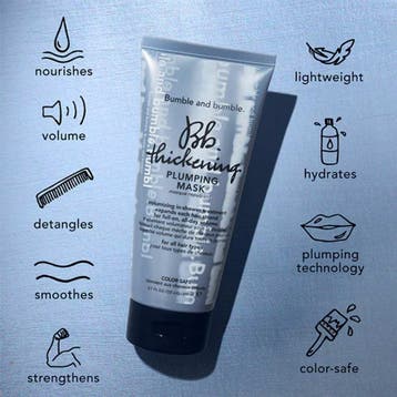 Bumble & Bumble Thickening Plumping Hair Mask - 200ml, Ophalen of Verzenden, Nieuw, Haarverzorger of -hersteller