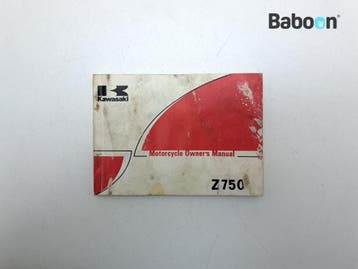 Instructie Boek Kawasaki Z 750 1980-1985 (KZ750) English, Verzenden, Gebruikt