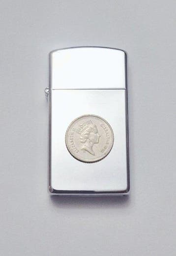 Zippo, Gibraltar Elizabeth II Octubre de 1990 - Aansteker, Nieuw