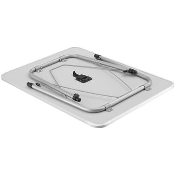 Campingtafel inklapbaar en in hoogte verstelbaar 80x60x68cm, Caravans en Kamperen, Verzenden, Nieuw