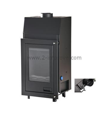 Aquaflame 7 inbouw cv-houtkachel Plat Handmatige bediening, Verzenden, Nieuw