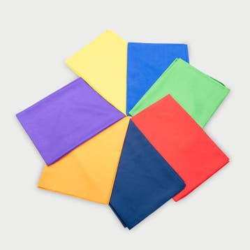 TickiT regenboog habutae stof - cre van €42,99 voor €21,50, Ophalen of Verzenden, Nieuw