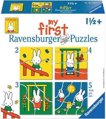 My First - Nijntje Puzzel (4 in 1) | Ravensburger - Puzzels, Kinderen en Baby's, Speelgoed | Kinderpuzzels, Verzenden, Nieuw