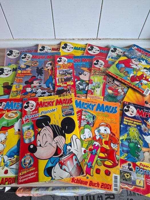 Micky Maus - German edition - 21 Comic - Eerste druk, Boeken, Stripboeken
