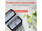 KitchenBrothers - IJsblokjesmachine - 1L - 9 ijsblokjes in 8, Verzenden, Nieuw