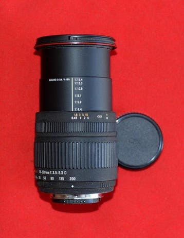 Sigma 18-200mm 1:3.5-6.3 DC Zoomlens, Nieuw