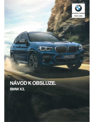 2018 BMW X3 INSTRUCTIEBOEKJE TSJECHISCH