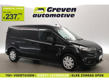 Ford Transit Connect 1.5 EcoBlue L2 100PK | Airco | Cruise, Euro 6, Zwart, Nieuw, Ford