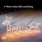 2dekans | Infinity Goods Rendier Met Slee - Kerstverlichting, Ophalen of Verzenden, Zo goed als nieuw