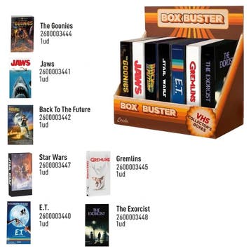Vhs Retro Box Buster Gift Set Limited Edition, Ophalen of Verzenden, Nieuw
