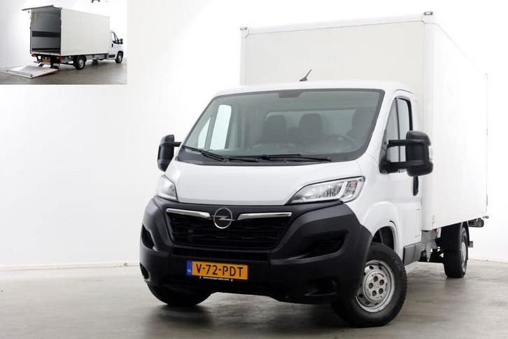 Opel Movano 2.2D 140pk Bakwagen met laadklep 1.060kg laadver, Auto's, Bestelauto's, Dealer onderhouden, Lease, Handgeschakeld