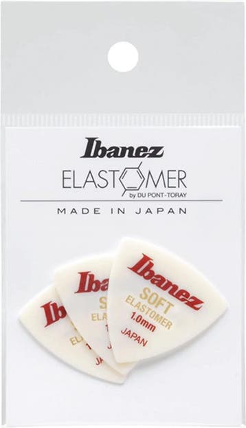 Ibanez BEL8ST10 Elastomer Triangle plectrum Soft 1.00 mm, Muziek en Instrumenten, Instrumenten | Toebehoren, Ophalen of Verzenden