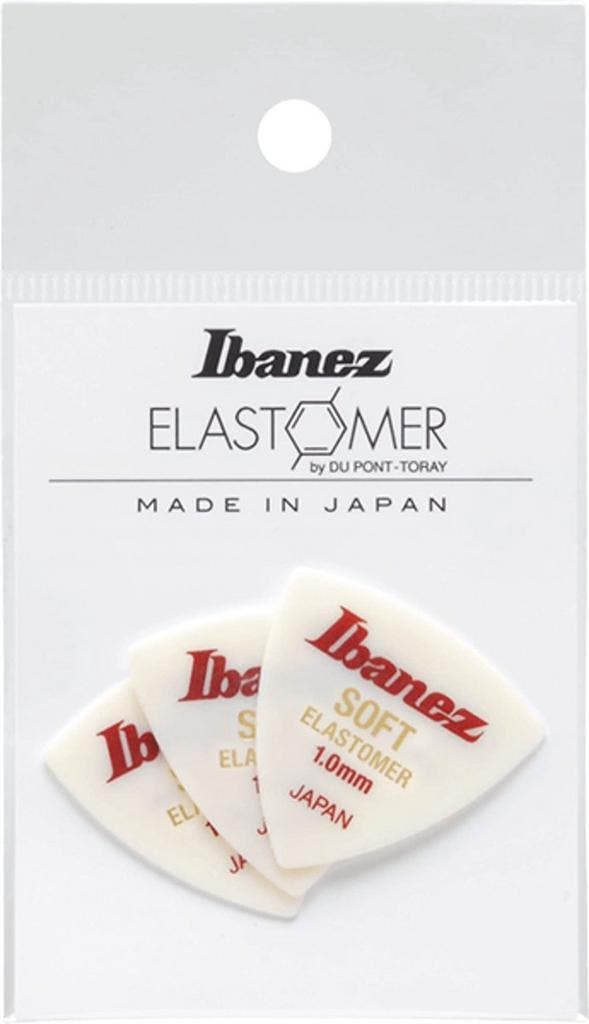 Ibanez BEL8ST10 Elastomer Triangle plectrum Soft 1.00 mm, Muziek en Instrumenten, Instrumenten | Toebehoren, Elektrische basgitaar