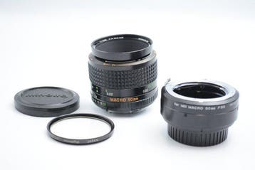 Minolta New MD ROKKOR 50mm F3.5 + Minolta Close-up ring for, Nieuw