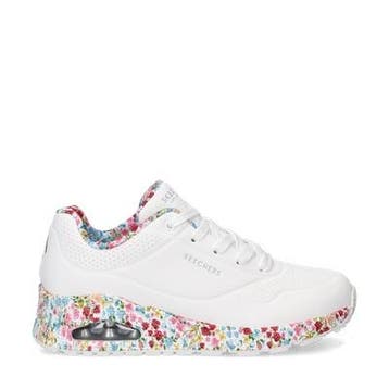Skechers Uno Majestic Garden lage sneakers voor dames, Skechers, Verzenden, Wit, Nieuw