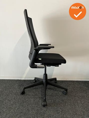 Ahrend 2020 bureaustoel  - refurbished - zwarte stoffering -, Werkplek, Ophalen of Verzenden, Gebruikt, Stoel