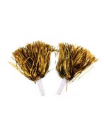 Pom Poms Metallic Goud Stick (2st), Kleding | Dames, Ophalen of Verzenden, Nieuw
