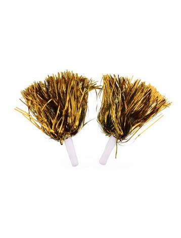 Pom Poms Metallic Goud Stick (2st), Kleding | Dames, Ophalen of Verzenden, Nieuw