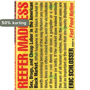 Reefer Madness - Eric Schlosser 9780618334667, Verzenden, Gelezen, Eric Schlosser