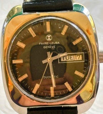 Favre-Leuba - Duomatic - Zonder minimumprijs - Heren -, Sieraden, Tassen en Uiterlijk, Horloges | Heren, Nieuw