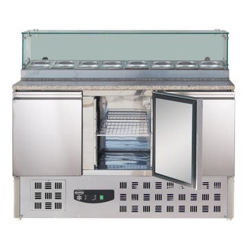 Combisteel Pizzawerkbank 444L Met 3 Deuren (1/1 GN) | Boven, Ophalen of Verzenden, Nieuw