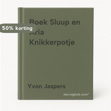 Boek Sluup en Aria Knikkerpotje - Yvon Jaspers 9789050006217, Verzenden, Zo goed als nieuw, Yvon Jaspers