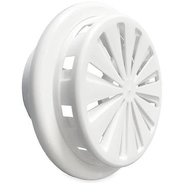 Verstelbaar kunststof ventilatierooster, Verzenden, Nieuw
