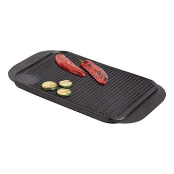 Dubbelzijdige Grillplaat | Gietijzer, Verzenden