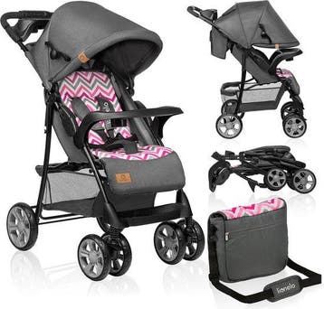Lionelo Emma Plus Buggy en Kinderwagen - Licht en Duurzaam -, Verzenden, Nieuw