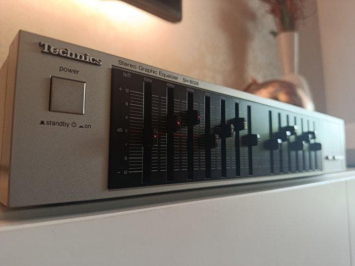 Technics - SH-8028 Stereo grafische equalizer, Audio, Tv en Foto, Radio's