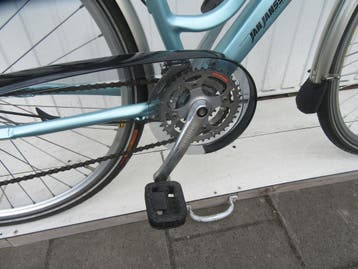 Jan Janssen Trans Alpine lage opstap vakantiefiets, v4454, 28 inch, Velgrem, Meer dan 20 versnellingen, Ophalen