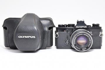 Olympus OM-1 black + F.Zuiko Auto-S 1.8/50mm | Single lens, Nieuw
