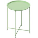 Bijzettafel Opvouwbaar Tuintafel Ø46 X 50 Cm Rond Weerbesten, Verzenden, Nieuw