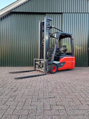 Linde E20 Elektrische Heftruck BJ2020 Triplex Spreider Shift, Linde, Heftruck, Ophalen of Verzenden, 1000 tot 2000 kg