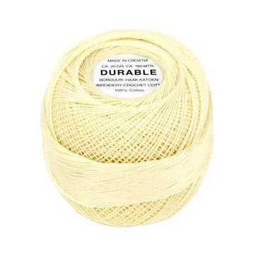 Durable Borduur- en Haakkatoen – 100% Katoen – 20g / 160m, Verzenden, Nieuw
