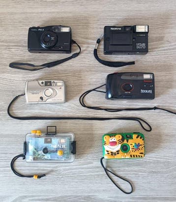 Yashica, Keystone, Olympus, Panorama / Seac Sub / Bambini, Nieuw