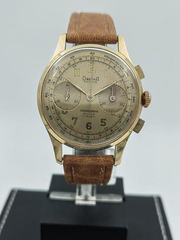 Dreffa - Genève Chronographe Suisse - Zonder minimumprijs -, Nieuw