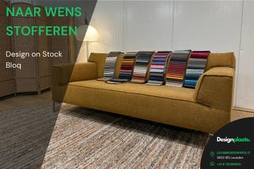 Nieuw Gestoffeerde Design on Stock Bloq Bank op maat, Ophalen of Verzenden, Nieuw, Design Bank Bankstel Zetel Design on Stock
