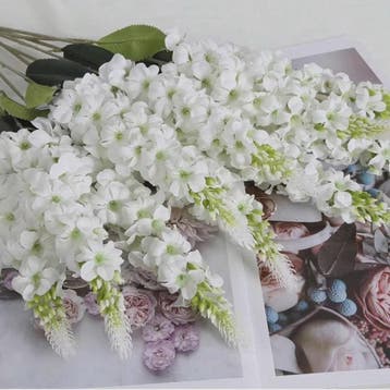 Set van 5 Kunstbloemen Hyacint Trossen - Realistische Decora, Verzenden, Nieuw