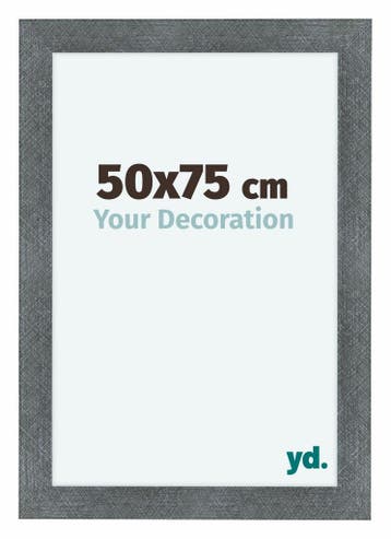 Fotolijst 50x75 cm - IJzer Geveegd - MDF - Como, Verzenden, Nieuw