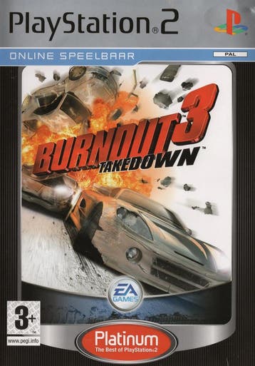 Burnout 3 Takedown [Platinum] - PlayStation 2 PS2 - PAL HOL…, Ophalen of Verzenden, Zo goed als nieuw