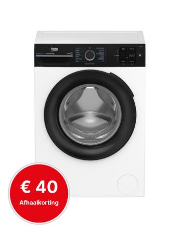 Beko Bmms3wfu4841w - Wasmachine - 8 kg - 1400 tpm -, Witgoed en Apparatuur, Verzenden, Nieuw