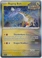 Raging Bolt 111/142 Holo Stellar Crown, Ophalen of Verzenden, Nieuw, Losse kaart, Foil