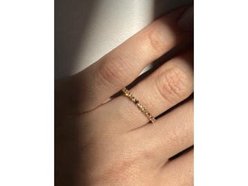 Veiling - Roségouden ring met natuurlijke diamanten – Mee, Nieuw