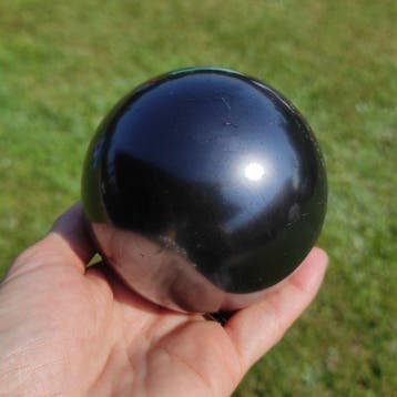 Shungiet Bol - Hoogte: 8.9 cm- 750 g