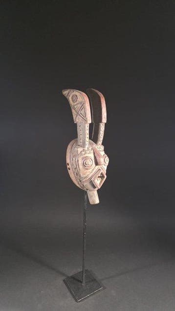 Houten masker - Mossi - Burkina Faso (Zonder minimumprijs)